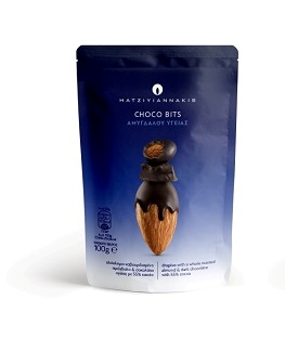 8001. Choco Bits Almonds in Dark Chocolate