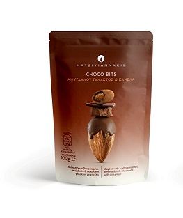 8002. Choco Bits Almonds in Milk Chocolate & Cinnamon